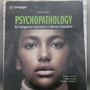 Psychopathology Textbook - Ninth Edition. Gently used.